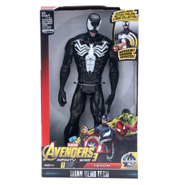 Figuras de acción de superhéroes de Marvel, 12 ", 30cm, vengadores, Thanos, Pantera Negra, Capitán América, Thor, Iron Man, Spiderman, Hulkbuster, Hulk Fivean unisex