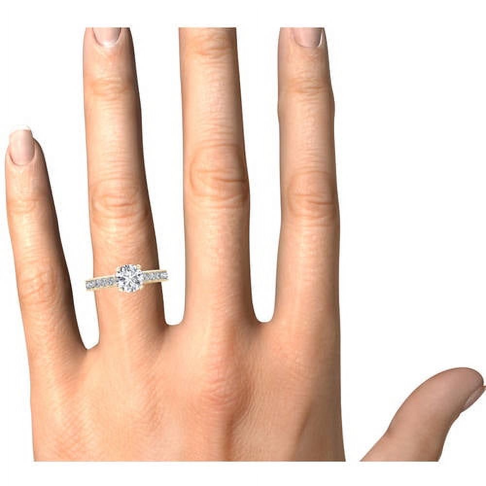1-1/2 Carat T.W. Diamond Classic 14kt Yellow Gold Engagement Ring