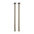thumbnail image 1 of 2 piezas Glockenspiel mazo vibráfono mazos principiantes mazo de xilófono palo de percusión para Marimba percusión bloque de madera , cabeza larga y cabeza larga y plana, 1 of 8