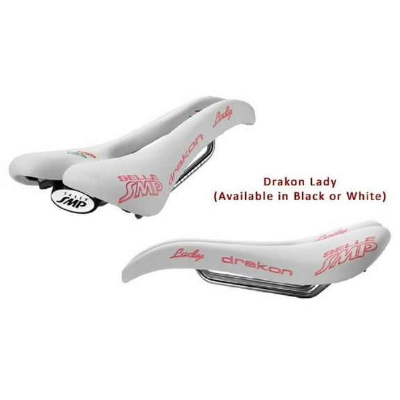 Selle SMP Drakon Pro Saddle - Lady White
