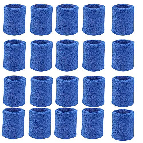 Tennis Soccer Running & Working Out Wrist Sweatbands for Men & Women Football Payanwin 10 PC Sports Wristbands Stretchy & Sweat Absorbing Cotton Terry,Perfect for Basketball