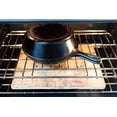 thumbnail image 3 of CUISILAND Cast Iron Combo Cooker 3 PCS Set, 3.2QT Wok and 10" Frying Pan with a Silicone Handle, 3 of 6