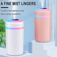 thumbnail image 2 of Ohufall Mini Humidifiers For Bedroom Portable Quiet Usb Charging Led Night Light Humidifier Device, 2 of 4