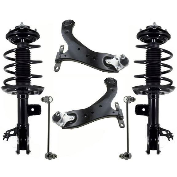 Front Complete Struts Control Arms & Links For 2018-2020 Camry XSE 2.5L 3.5L