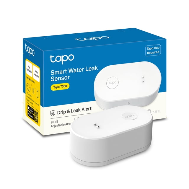 Detector de fugas de agua TP-Link Tapo T300 con Wi-Fi y alarma