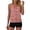 Pink, variant on Womens Tankini Sets Two Piece Swimsuits Loose Tank Top with Shorts Summer Beach Bathing Suit