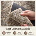 thumbnail image 5 of SIXHOME Door Mats for Inside 24"x47" Non Slip Rubber Welcome Mat for Inside Low-Profile Dirt Trapper Indoor Door Mats for Entryway Soft Absorbent Washable Entry Rug Floor Mats Modern Doormat Brown, 5 of 7