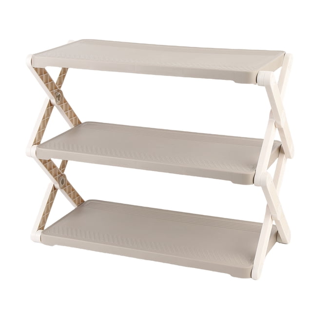 Plegador De Zapatos Plegable, Soporte De Almacenamiento De Zapatos, Estante Estable Con Una Fuerte Capacidad De Carga De Carga, Tamaño Compacto Para Pasillo O Escalera,
