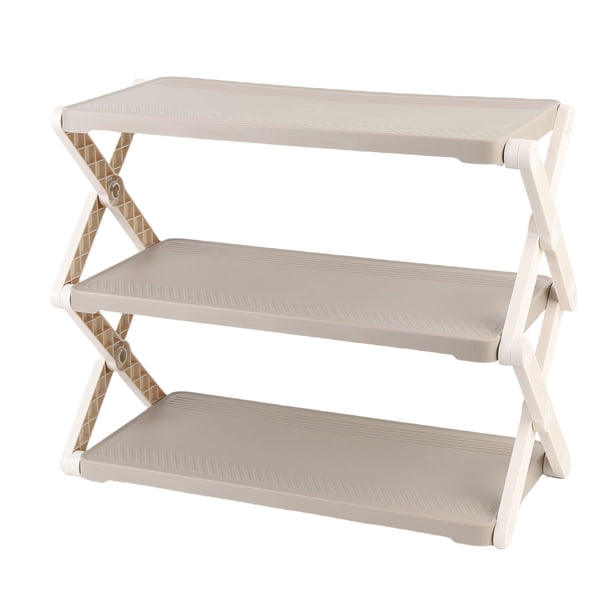 Plegador De Zapatos Plegable, Soporte De Almacenamiento De Zapatos, Estante Estable Con Una Fuerte Capacidad De Carga De Carga, Tamaño Compacto Para Pasillo O Escalera,