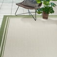 thumbnail image 4 of Gertmenian Paseo Soroa Modern Border Sand Havana Outdoor Area Rug, 5x7, 4 of 5