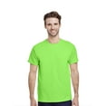 thumbnail image 5 of Gildan Men's Heavy Cotton Short Sleeve T-Shirt, Hi Vis Workwear Neon Green Tee, Pack of 3, S, 5 of 5