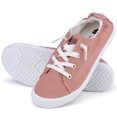 thumbnail image 2 of Women's Canvas Shoes Low Top Classic Slip-On Elastic Collar Slip-on Back Shoes Lightweight Comfort Fashion Sneakers for Walking, 2 of 7