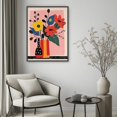 thumbnail image 3 of Hieng Colorful Flower Bouquet Wall Art Abstract Floral Posters Nordic Botanical Pictures For Living Room Decor Canvas Prints Painting （Only canvas）, 3 of 6