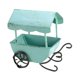 thumbnail image 3 of Carrito de cocina de mesa, carretilla, adorno de hierro para decoración del hogar, organizador de almacenamiento Verde, 3 of 9