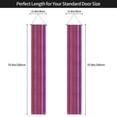 thumbnail image 2 of A Pair Of Decorative Banners 70.9×11.8in Can Be Reused And Easily Installed For Indoor Or Outdoor Or Anywhere Mediumvioletred Stripe_1, 2 of 7