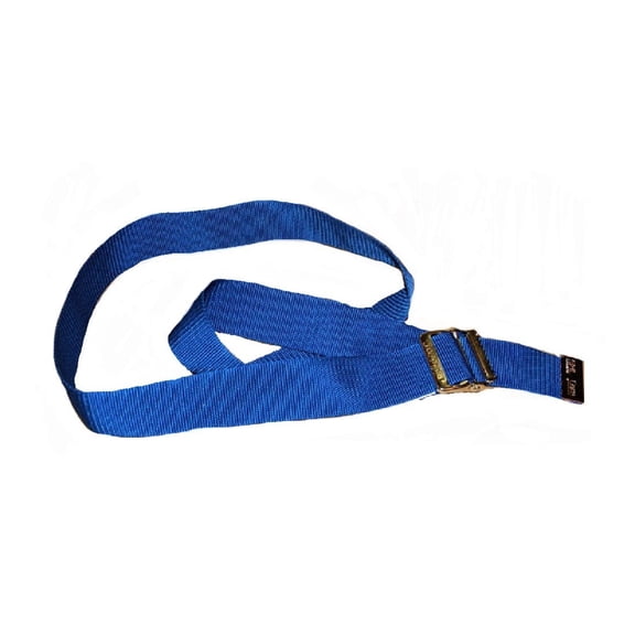 SkiL-Care EZ Clean Gait Belt, Metal Buckle - Blue, 60"L