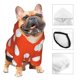 thumbnail image 3 of Fotbe Orange And White Polka Dot1 Sudadera con Estampado para Perros Pequeños – Suéter con Capucha para Mascotas, Tela Suave de Forro Polar con Bolsillo-X-Large, 3 of 7