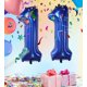 thumbnail image 5 of Globos numéricos EBAIJQUO azul marino de 40 pulgadas para decoración de fiestas, 5 of 7