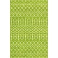 thumbnail image 2 of Unique Loom Moroccan Trellis Collection Area Rug - Mamounia (5' x 8' Rectangle Green/Ivory), 2 of 6