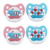Dr. Brown's Stage 3 PreVent Unique Pacifier, Pink, 4 Ct