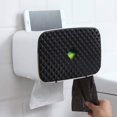 thumbnail image 3 of El estante para papel higiénico se puede almacenar, estante impermeable montado en la pared, estante para rollos de papel de baño, dispensador de papel higiénico multifunción, estante para papel, 3 of 3