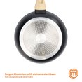 thumbnail image 4 of MasterChef 10 inch Frying Pan, Medium Non Stick Fry Skillet, 4 of 8