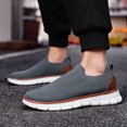 thumbnail image 5 of LILYCHAN Mens Casual Canvas Loafers Shoes Oxfords Shoes Knit Dress Shoes Comfortable Slip-on Shoes, 5 of 7