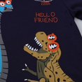thumbnail image 7 of YDFCWXW Toddler Boys Cotton Lightweight Winter Warm Sweatshirt, Crewneck Pullover Top for Kids (Dark Blue, 3-4 Years), 7 of 7