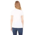 thumbnail image 2 of The Bella + Canvas Ladies The Favorite T-Shirt - SOLID WHT BLEND - L, 2 of 2
