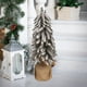 thumbnail image 5 of Decoraciones Del Árbol de Navidad, White Mini Snowflake Christmas Tree Ornament 22cm para la Pantalla de la Ventana de la Barra de Escritorio, Pe Y Paño, Pequeños Suministros Festivos Del Árbol de Nav, 5 of 6