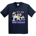 thumbnail image 3 of Inktastic It's My 6th Birthday Unicorn Youth T-Shirt, 3 of 5