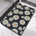 thumbnail image 3 of Your Bathroom’s Best Friend Machine-Washable Flower Bath Rugs with Non-Slip Design, 3 of 5