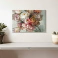 thumbnail image 2 of Elephant Stock Blush Bouquet Wall Art - Horizontal Canvas Wall Art - Living Room Wall Decor - Floral And Botanical Canvas - Pink And Gray Decor By Danhui Nai - 12" x 8", 2 of 8