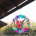 thumbnail image 3 of campanas de viento 3D Wind Spinner 30X38Cm Campanas De Viento De Colibrí Grandes Con Rotación De 360 Grados Esculturas De Viento Colgantes De Metal Jardín Espiral Atrapadores De Viento Para Patio Al A Muyoka Hogar, 3 of 6