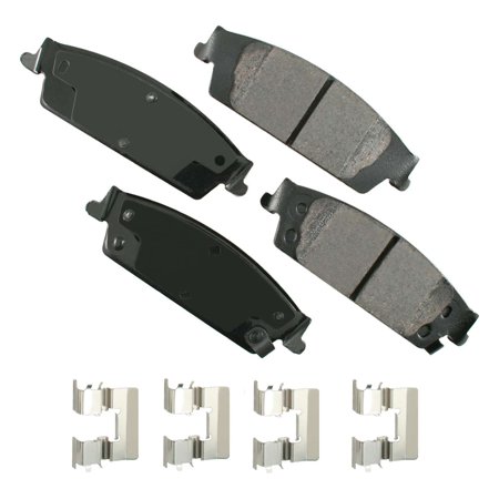 Akebono PRO-ACT Ultra-Premium Brake Pad Set  Ceramic