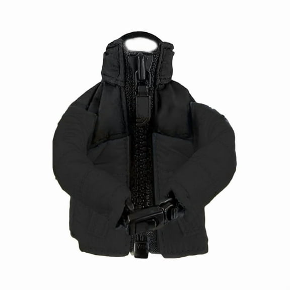 Mini Down Coat Keychain with Zipper Portable Key Holder Down Coat Key Chain Pendant Fashion Down Coat Pendant Key Jacket