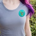 thumbnail image 2 of Big Tropical Rainbow Rainforest Tree Frog Pinback Button Pin, 2 of 5