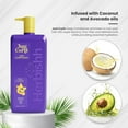 thumbnail image 5 of (5 pack) Herbishh Just Curls Deep Conditioner with Avocado & Coconut Oil, Repairs Extreme Damaged Hair, Moisturizing & Conditioning, Frizzy Hair Control, Paraben-free & Vegan , 16.91 fl.oz, 5 of 10