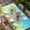 Grass Green Sky Blue Light Pink, variant on Green Easter Table Cloths for 6 Foot Rectangle Tables, Spring Floral Watercolor Eggs Pastoral Patio Waterproof Elastic Fitted Tablecloths, Washable Rectangular Table Cover for Camping