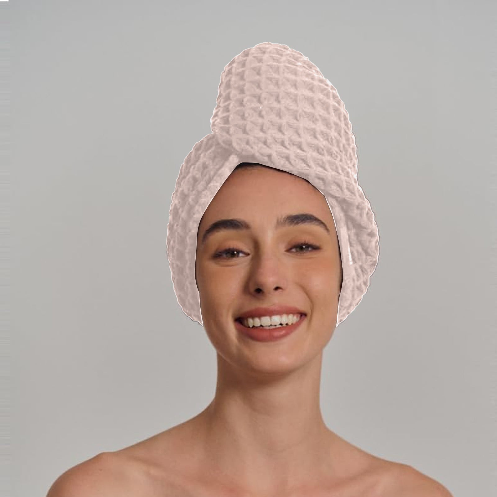 Ngheia Cotton Waffle Bath Towel Three-Piece Set Light Gray A, Summer Savings 2025! Towel Set Hand Towels for Bathroom Cotton Set Towel Skin Friendly Towel Squares Towel Cotton 3 Piece Set