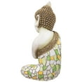 thumbnail image 7 of Northlight Resting Mosaic Buddha Outdoor Ceramic Garden Statue - 17", 7 of 7