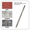 thumbnail image 4 of Impact  Hammer Bit, Cemented Carbide 18mm Hole Drilling Diameter  Hammer Drill Bit 6 Flute Robust  For Concrete, 4 of 8