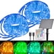 thumbnail image 1 of Luces solares en forma de cuerda Nazuwke, 30 m, 300 LED, 18 colores, impermeables, 1 of 7