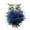 Dark Blue, variant on Walbest Car Diffuser Vent Clip, 1 Pack Owl Cute Car Air Freshener,Bling Crystal Car Air Vent Clip Charms Car fresheners for Women, Grey