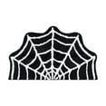 thumbnail image 2 of Spider Web Bath Mat 31x20 Inch Halloween Non Bathroom Rug Gothic Decor Machine Washable Shaggy Area Carpet for Front Door Kitchen Living Room Bedroom Floor Indoor Home Decorations, 2 of 9