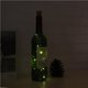 thumbnail image 2 of Yuarrent 10 luces de cadena de alambre de cobre LED con forma de corcho de botella de vino con energía solar LED Luz de hadas de Navidad Iluminación navideña No.2 Yuarrent HA024820-02, 2 of 6