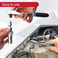 thumbnail image 5 of 2pcs Magnetic Swivel Spark Plug Socket 3/8', Twelve Point Car Spark Plug Wrench 14mm/16mm, Swivel Design Material CR-V Length 97mm, 5 of 5