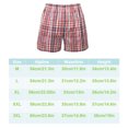 thumbnail image 1 of Shorts Boxeurs en Coton à Carreaux de Plage pour Hommes, 1 of 9