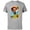 Athletic Heather, variant on Young Jedi Adventures Nash Durango & RJ-83 Poster - Short Sleeve Cotton T-Shirt for Adults - Customized-White