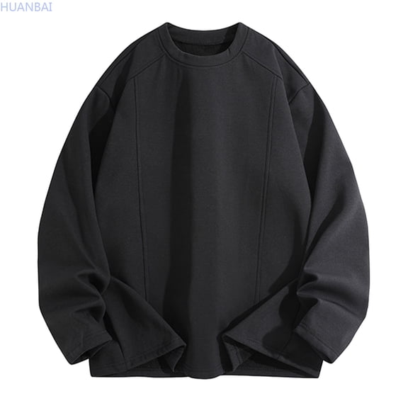 HUANBAI Thermal Long Sleeve Shirt Winter Warm Lined Undershirt Base Layer Top For Cold Weather Comfort Fit